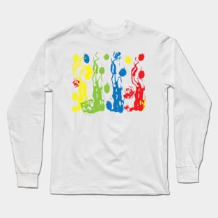 Primary Colors Long Sleeve T-Shirt